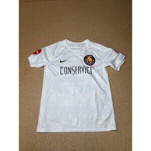 Utah Royals FC Jonsdottir #66 Autographed Kids Nike Sz L Soccer Jersey NWSL H3